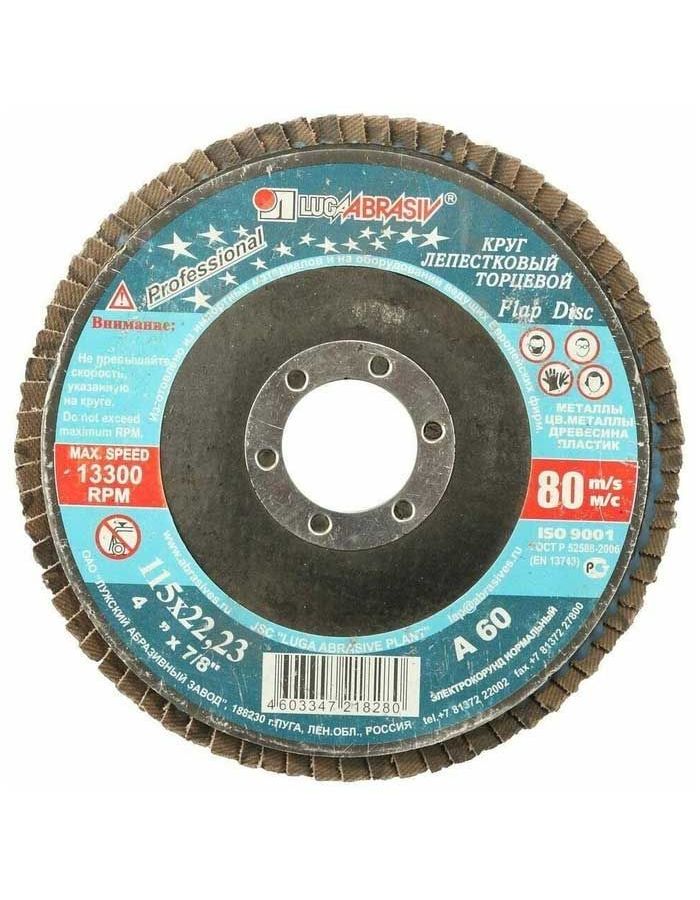 Круг лепестковый торцевой Луга 115 x 22,2 тип КЛТ1 Р60 3656-115-25
Круг лепестковый торцевой Луга 115 x 22,2 тип КЛТ1 Р60 3656-115-25