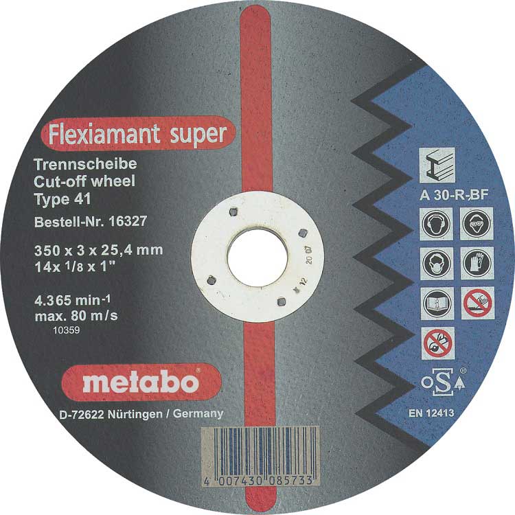 Диск отрезной по стали Metabo Flexiamant Super 350x3 A30R 616327000
Диск отрезной по стали Metabo Flexiamant Super 350x3 A30R 616327000