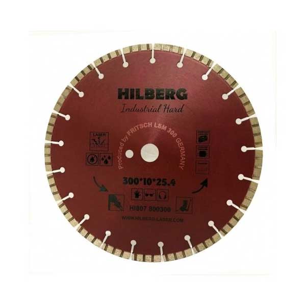 Диск отрезной алмазный Trio Diamond Hilberg Industrial Hard Laser HI807 300x10x25,4x12
Диск отрезной алмазный Trio Diamond Hilberg Industrial Hard Laser HI807 300x10x25,4x12