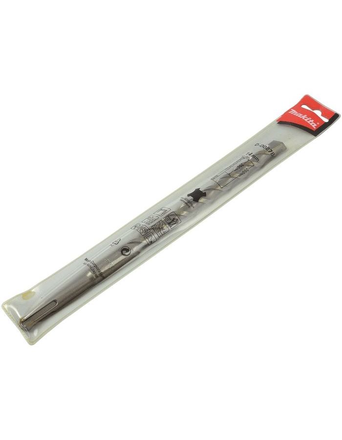 Бур Makita D-00278 SDS-Plus 14x260mm
Бур Makita D-00278 SDS-Plus 14x260mm