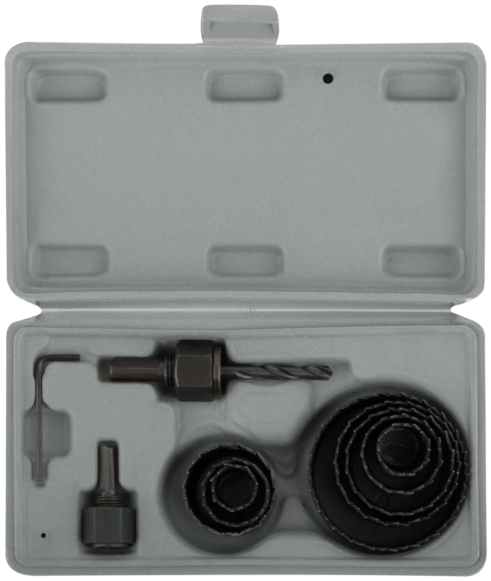 Пилы круговые набор MOS 8 шт. (19, 22, 28, 32, 38, 44, 51, 64 мм) в кейсе 36732М
Пилы круговые набор MOS 8 шт. (19, 22, 28, 32, 38, 44, 51, 64 мм) в кейсе 36732М