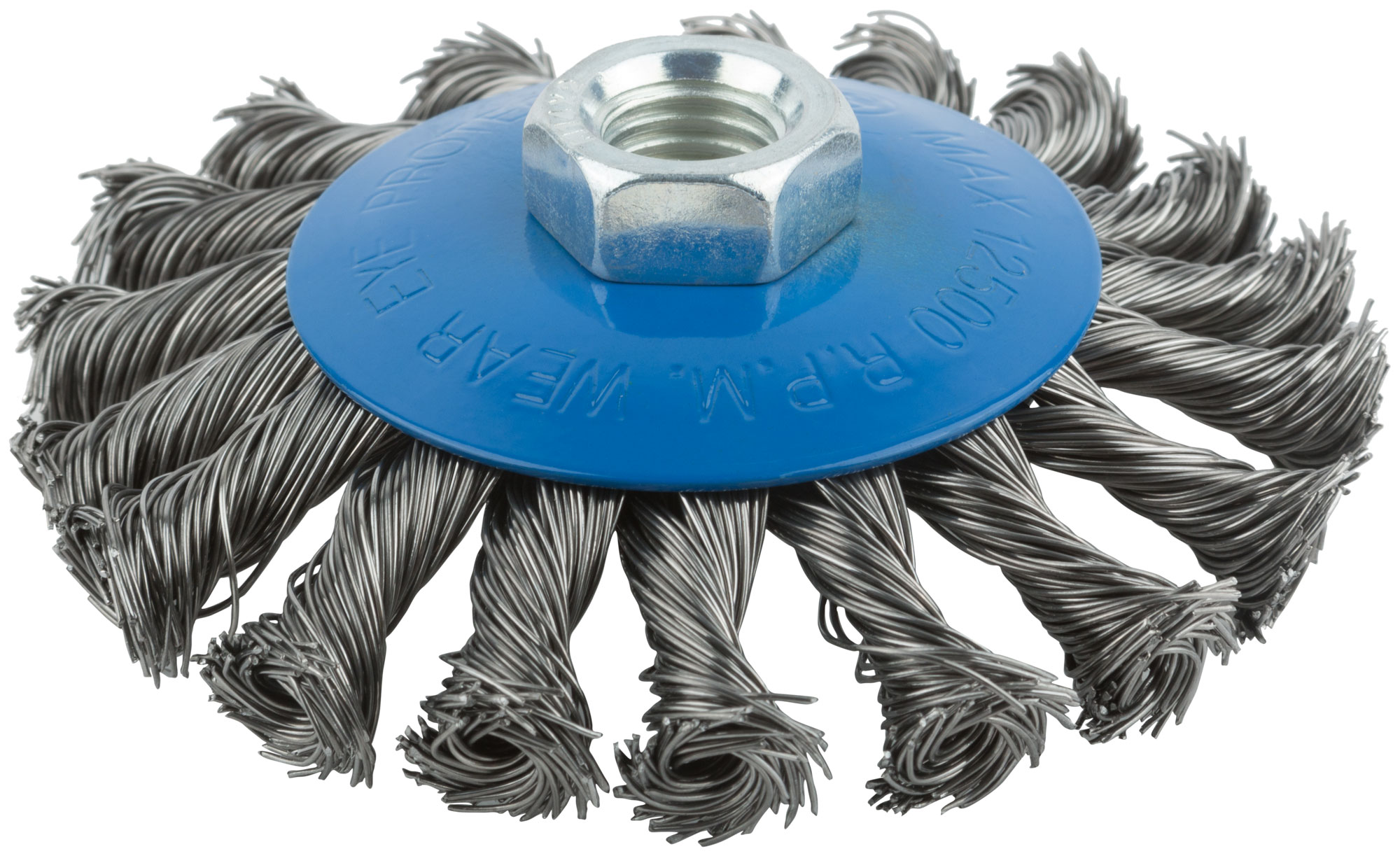 Корщетка MOS "колесо" с наклоном, гайка М14, стальная витая 100 мм 38936М
Корщетка MOS "колесо" с наклоном, гайка М14, стальная витая 100 мм 38936М