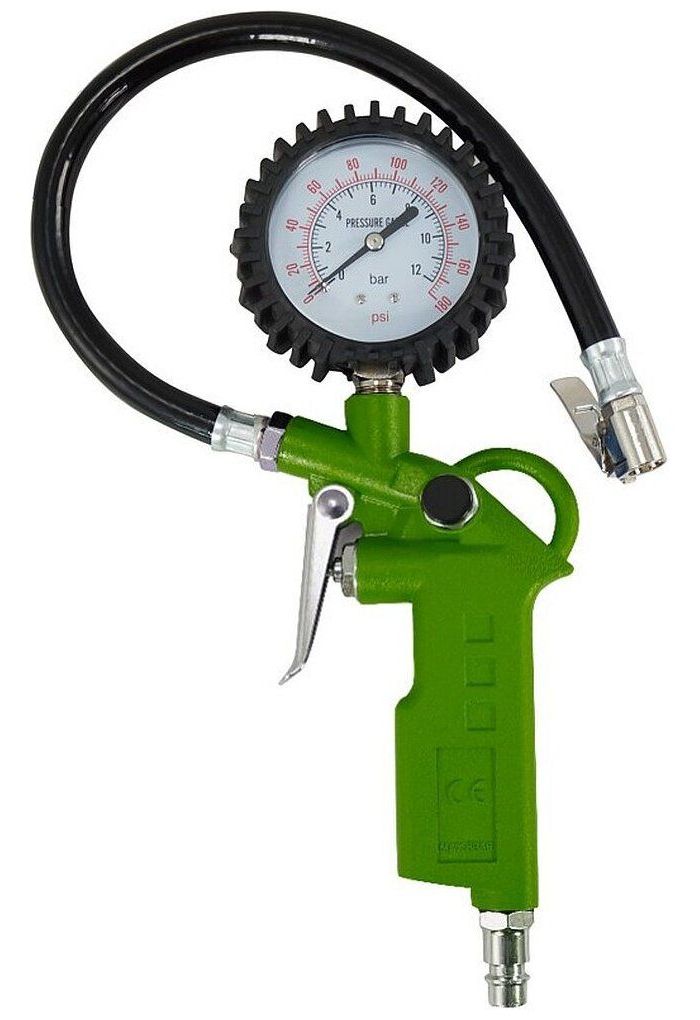 Пистолет для накачки с манометром Zitrek TG-01
Пистолет для накачки с манометром Zitrek TG-01