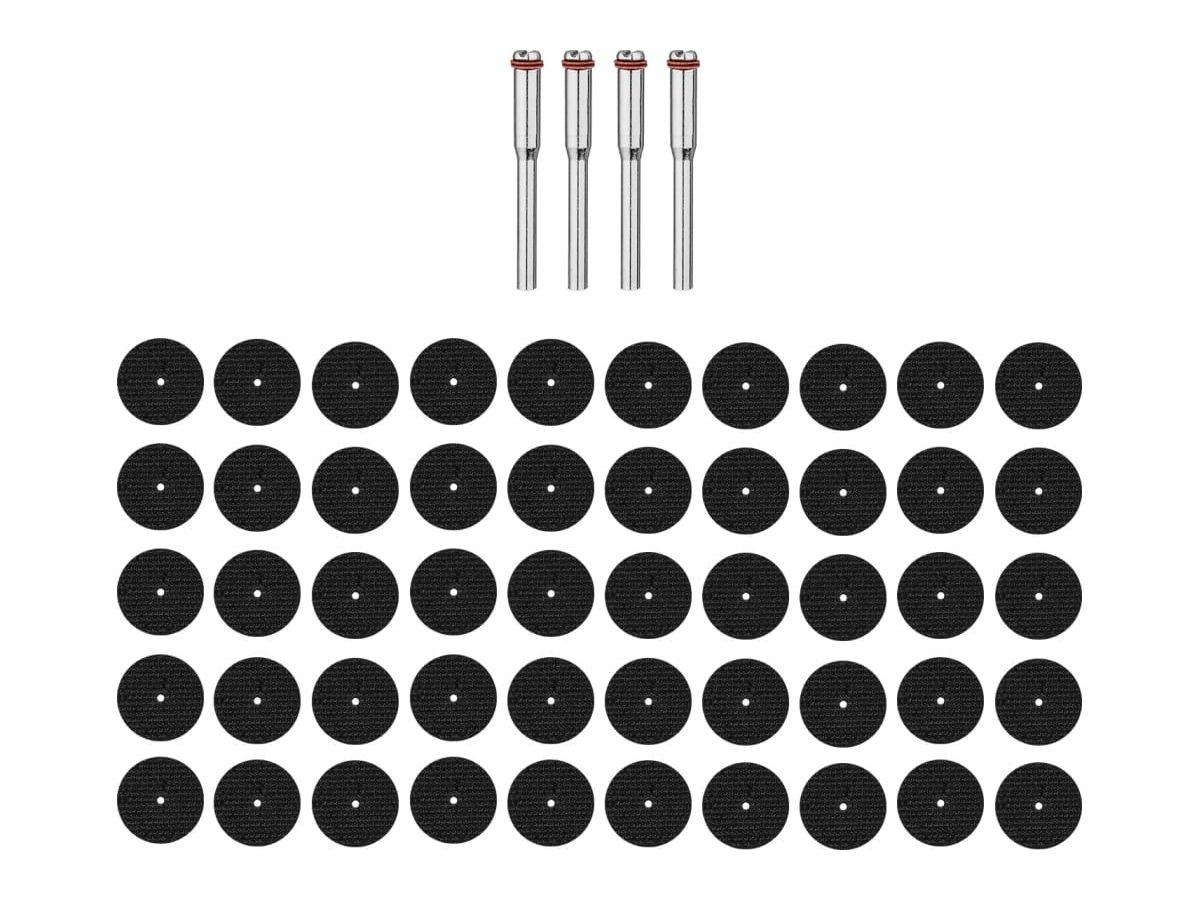 Набор абразивных отрезных дисков для гравера + держатели DEKO RT54 (54 предмета)
Набор абразивных отрезных дисков для гравера + держатели DEKO RT54 (54 предмета)