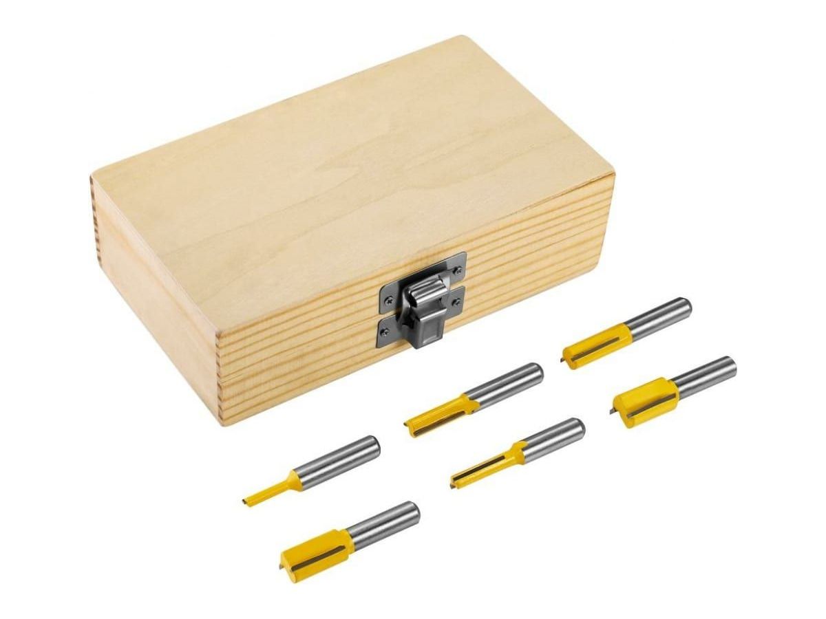 Набор фрез DEKO DH06-1 (8 мм, 6 предметов)
Набор фрез DEKO DH06-1 (8 мм, 6 предметов)