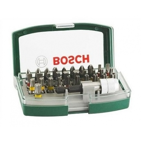 Набор бит Bosch 2607017063 (32пред.) для шуруповертов
Набор бит Bosch 2607017063 (32пред.) для шуруповертов