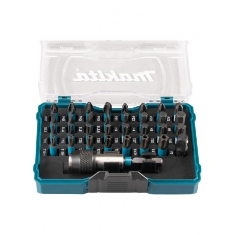 Набор бит и сверл Makita E-12441 универсал. Дл=6.35мм (33пред.) для шуруповертов
Набор бит и сверл Makita E-12441 универсал. Дл=6.35мм (33пред.) для шуруповертов