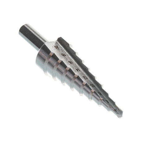 Сверло ступенчатое STAYER 4-20 мм, 9 ступеней, сталь HSS (29660-4-20-9)
Сверло ступенчатое STAYER 4-20 мм, 9 ступеней, сталь HSS (29660-4-20-9)