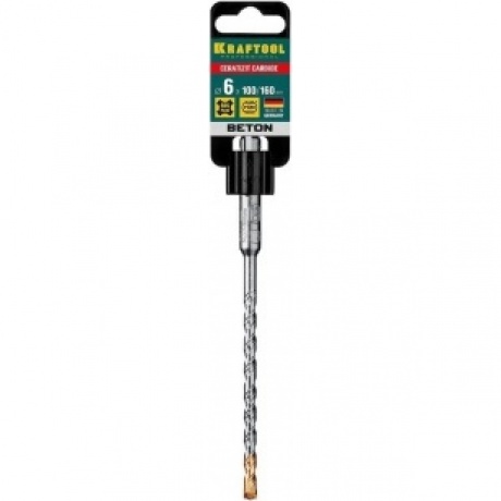 Бур KRAFTOOL Cerazit Carbide, 6 х 160 мм, SDS-plus (29320-160-06)
Бур KRAFTOOL Cerazit Carbide, 6 х 160 мм, SDS-plus (29320-160-06)