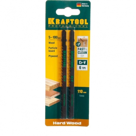 Полотна для лобзика KRAFTOOL T344D, EU-хвост., по дереву, быстрый рез, шаг 4 мм, 110 мм, 2 шт, (159522-4)
Полотна для лобзика KRAFTOOL T344D, EU-хвост., по дереву, быстрый рез, шаг 4 мм, 110 мм, 2 шт, (159522-4)