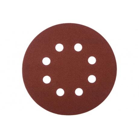 Круг шлифовальный ЗУБР Мастер универсальный, из абразивной бумаги на велкро основе, 8 отверстий, Р180, 125мм, 5шт
Круг шлифовальный ЗУБР Мастер универсальный, из абразивной бумаги на велкро основе, 8 отверстий, Р180, 125мм, 5шт