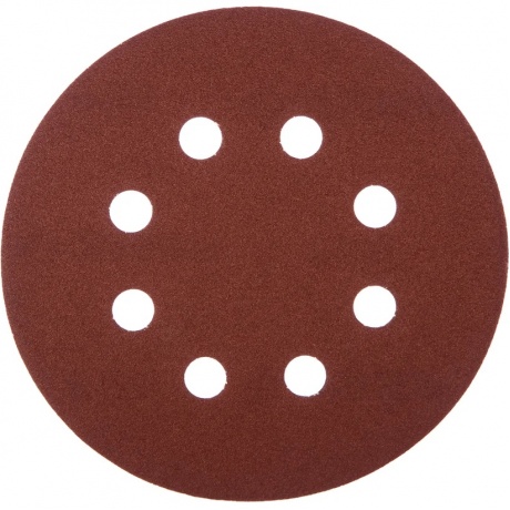 Круг шлифовальный ЗУБР Мастер универсальный, из абразивной бумаги на велкро основе, 8 отверстий, Р180, 125мм, 5шт
Круг шлифовальный ЗУБР Мастер универсальный, из абразивной бумаги на велкро основе, 8 отверстий, Р180, 125мм, 5шт