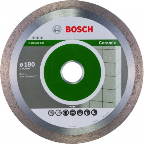 Алмазный диск Bosch 180-25.4 Best for Ceramic 2.608.602.635
Алмазный диск Bosch 180-25.4 Best for Ceramic 2.608.602.635