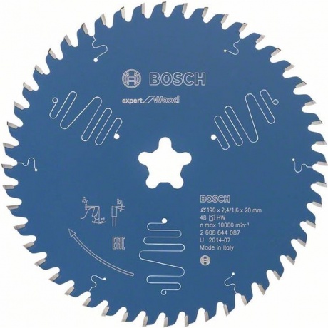Диск пильный Bosch Expert for Wood 190xFFixx2.4/1.6x48T 2.608.644.087
Диск пильный Bosch Expert for Wood 190xFFixx2.4/1.6x48T 2.608.644.087