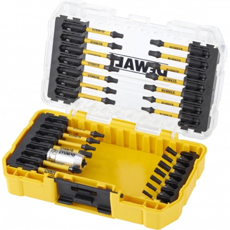 Набор бит DeWalt DT70734T-QZ (29пред.) для шуруповертов
Набор бит DeWalt DT70734T-QZ (29пред.) для шуруповертов