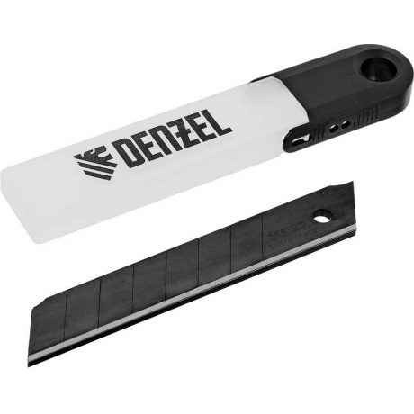 Лезвия Denzel 18 мм SK4 0,5 мм, супер острые, 5 штук
Лезвия Denzel 18 мм SK4 0,5 мм, супер острые, 5 штук