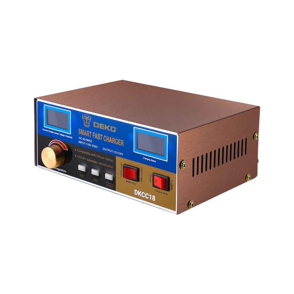 Зарядное устройство DEKO DKCC18, 12/24В, 18А
Зарядное устройство DEKO DKCC18, 12/24В, 18А