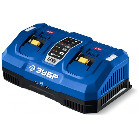 Зарядное устройство для LMS АКБ ЗУБР Turbo CHARGE, 20 В, 2 порта, 2 х 9 А, ПРОФЕССИОНАЛ (TC-20-2)
Зарядное устройство для LMS АКБ ЗУБР Turbo CHARGE, 20 В, 2 порта, 2 х 9 А, ПРОФЕССИОНАЛ (TC-20-2)