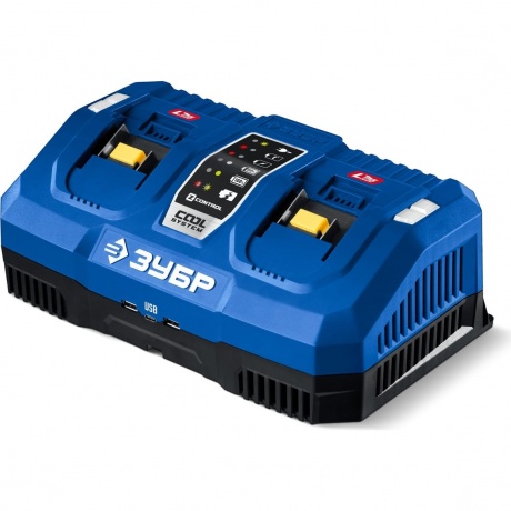 Зарядное устройство для LMS АКБ ЗУБР Turbo CHARGE, 20 В, 2 порта, 2 х 9 А, ПРОФЕССИОНАЛ (TC-20-2)
Зарядное устройство для LMS АКБ ЗУБР Turbo CHARGE, 20 В, 2 порта, 2 х 9 А, ПРОФЕССИОНАЛ (TC-20-2)