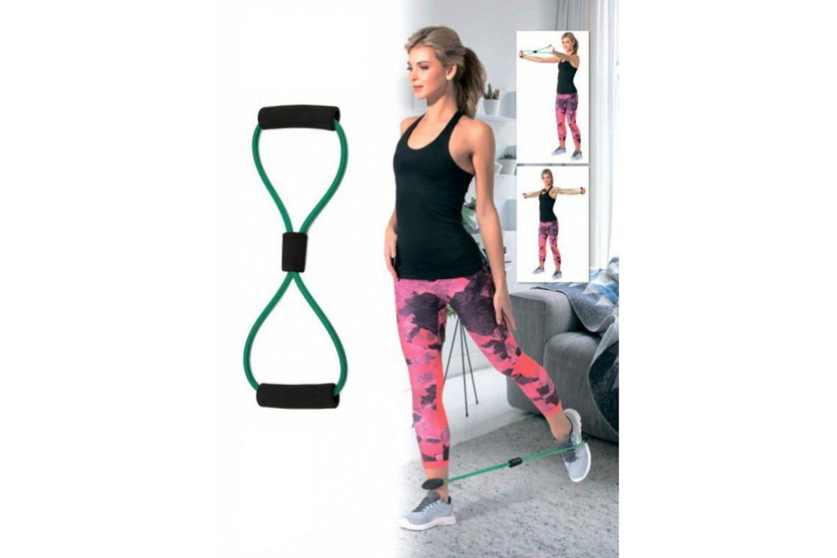 Эспандер «ВОСЬМЕРКА» Bradex SF 0237, 6*9*1000 мм, салатовый (Expander in shape of 8 6*9*1000mm Pantone number 382c)
Эспандер «ВОСЬМЕРКА» Bradex SF 0237, 6*9*1000 мм, салатовый (Expander in shape of 8 6*9*1000mm Pantone number 382c)