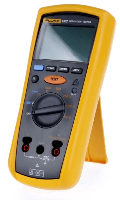 Мегаомметр цифровой Fluke 1507 черный/желтый
Мегаомметр цифровой Fluke 1507 черный/желтый