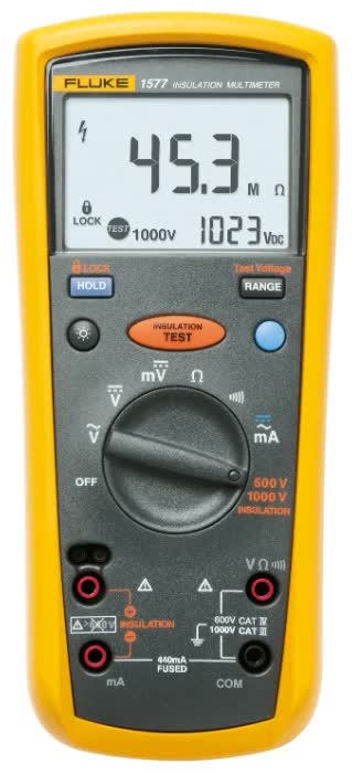 Мультиметр цифровой Fluke 1577 черный/желтый
Мультиметр цифровой Fluke 1577 черный/желтый