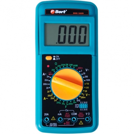 Мультиметр Bort BMM-1000N
Мультиметр Bort BMM-1000N