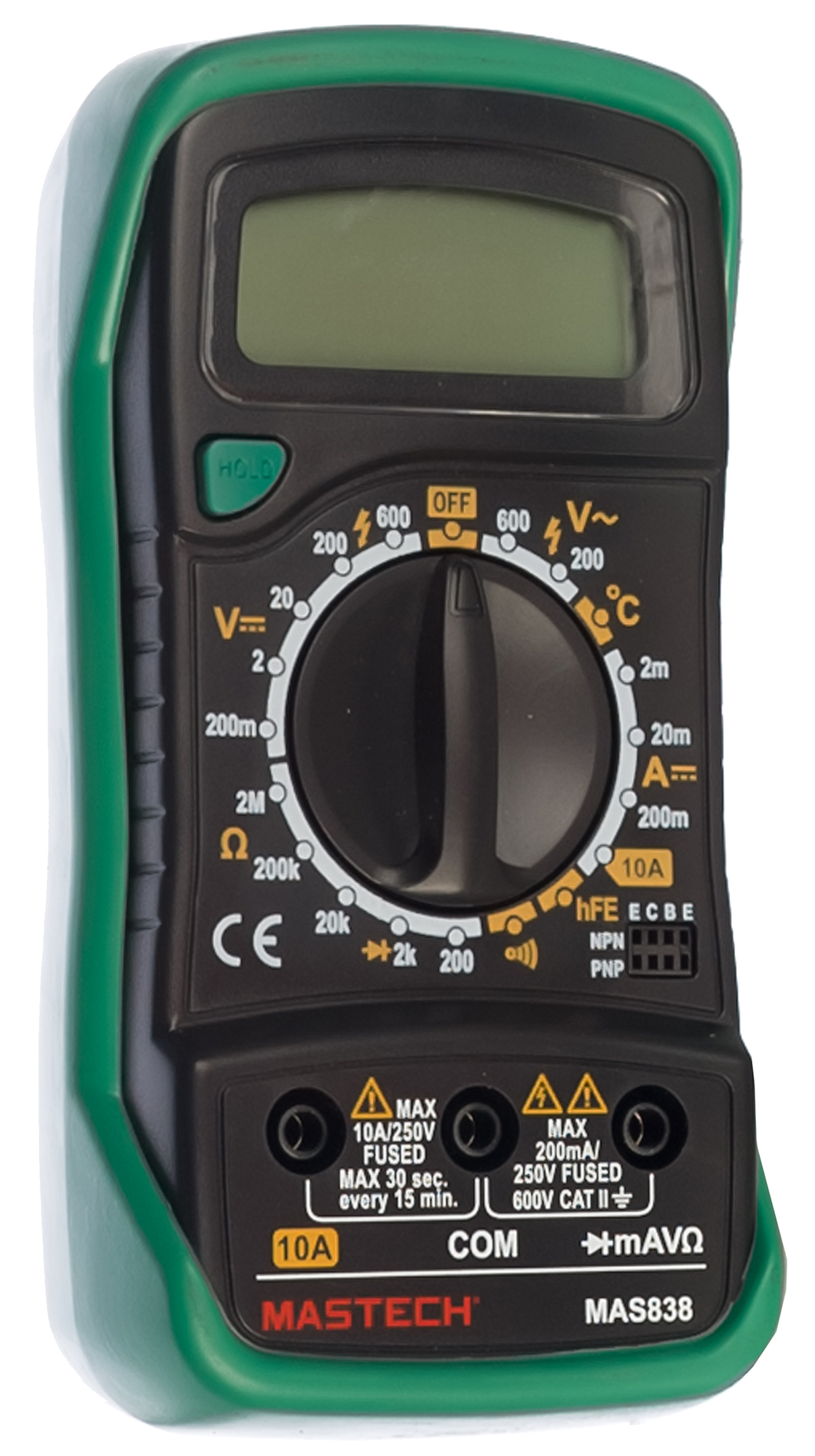 Мультиметр Mastech MAS838
Мультиметр Mastech MAS838