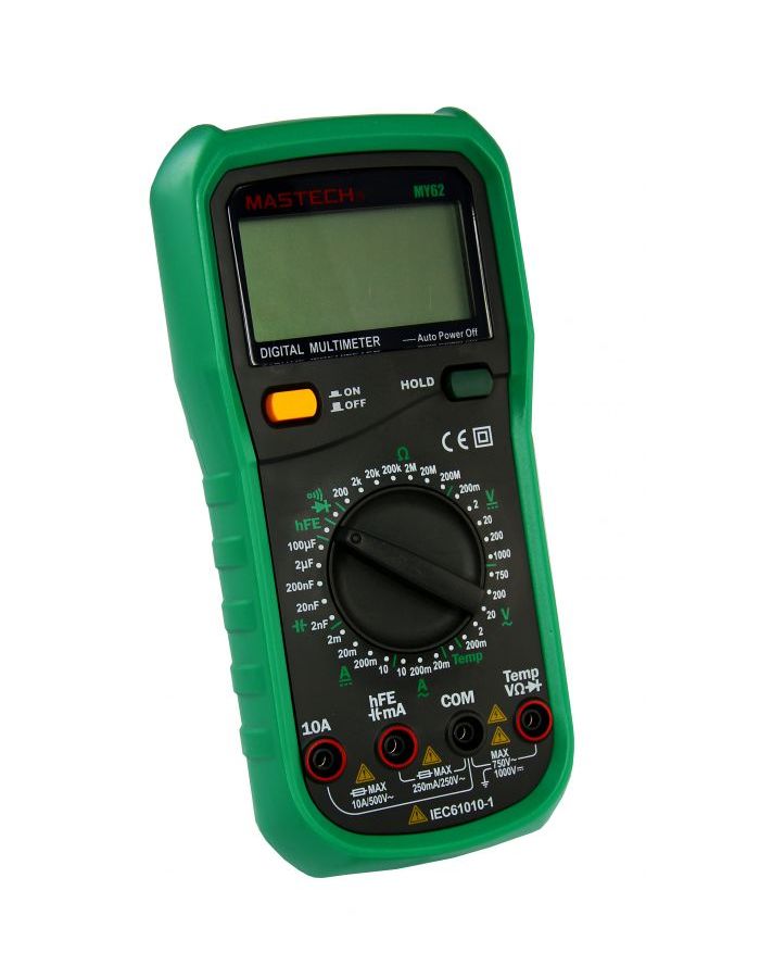 Мультиметр Mastech MY62
Мультиметр Mastech MY62