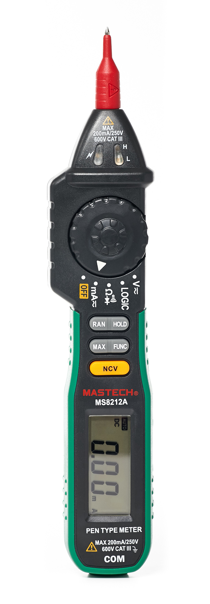 Мультиметр Mastech MS8212A
Мультиметр Mastech MS8212A