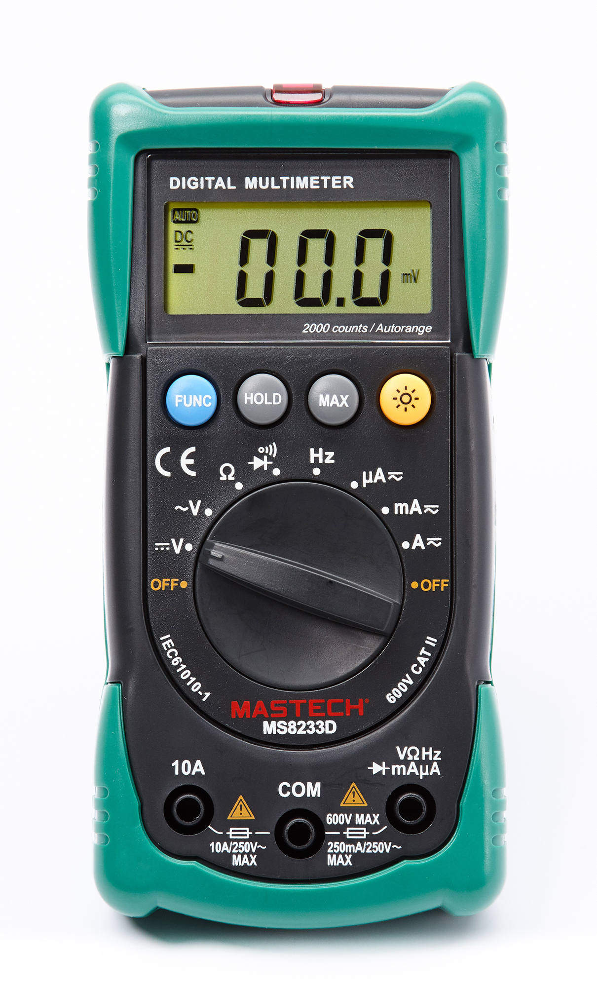 Мультиметр Mastech MS8233D
Мультиметр Mastech MS8233D