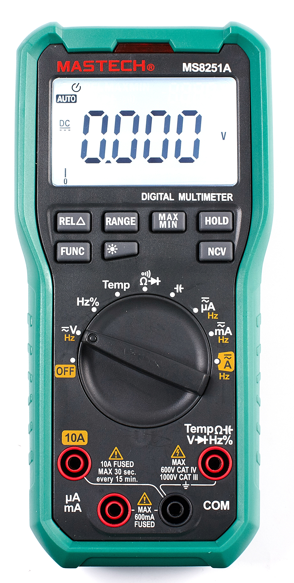 Мультиметр Mastech MS8251A
Мультиметр Mastech MS8251A