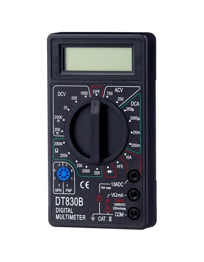 Мультиметр Ресанта DT 830B
Мультиметр Ресанта DT 830B