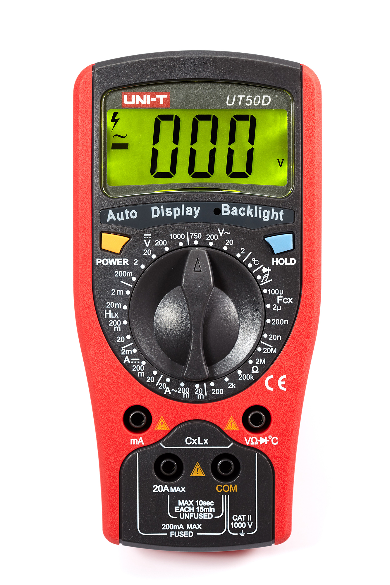 Мультиметр UNI-T UT50D
Мультиметр UNI-T UT50D