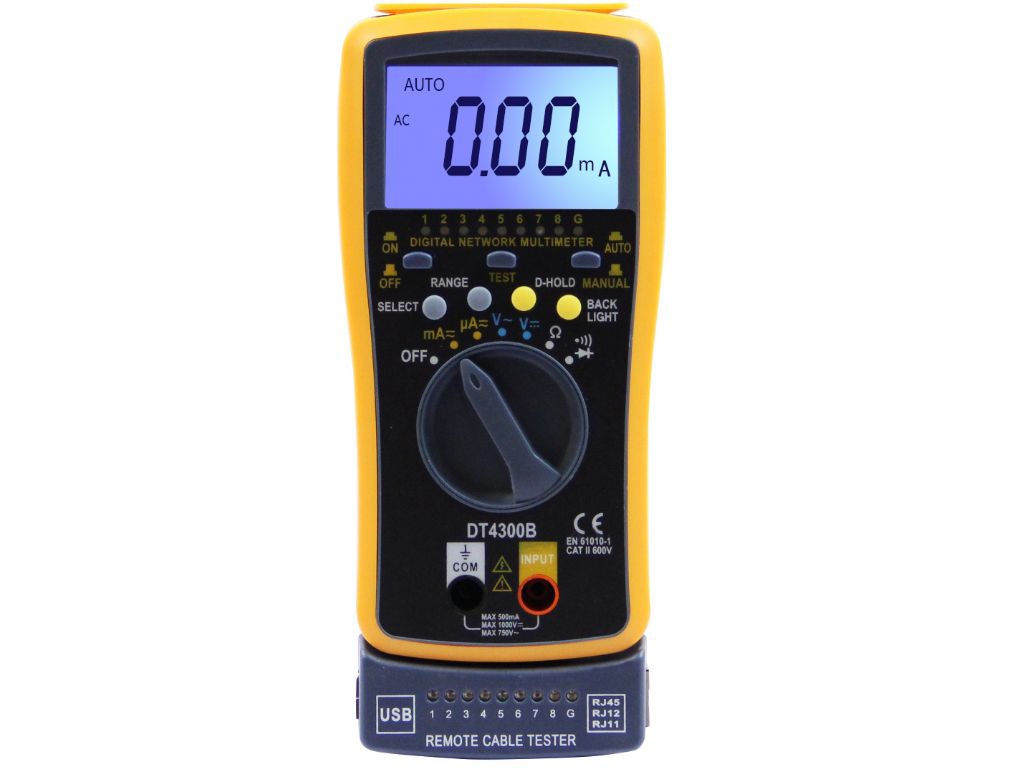 Мультиметр S-Line DT4300B 154905
Мультиметр S-Line DT4300B 154905