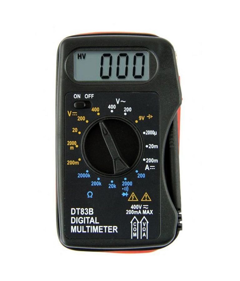 Мультиметр S-Line DT-83B
Мультиметр S-Line DT-83B
