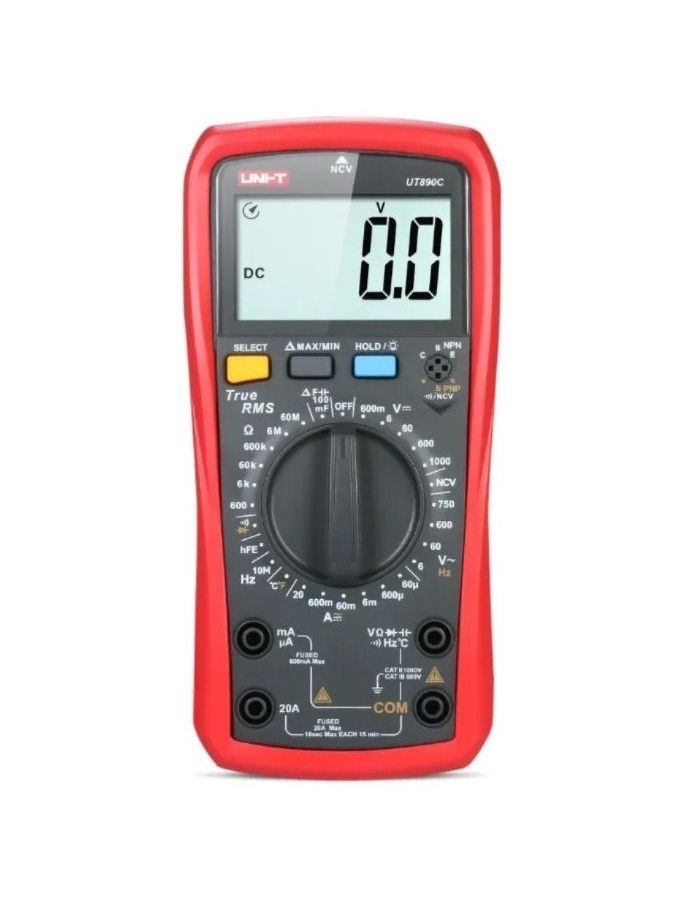Мультиметр UNI-T UT890C
Мультиметр UNI-T UT890C