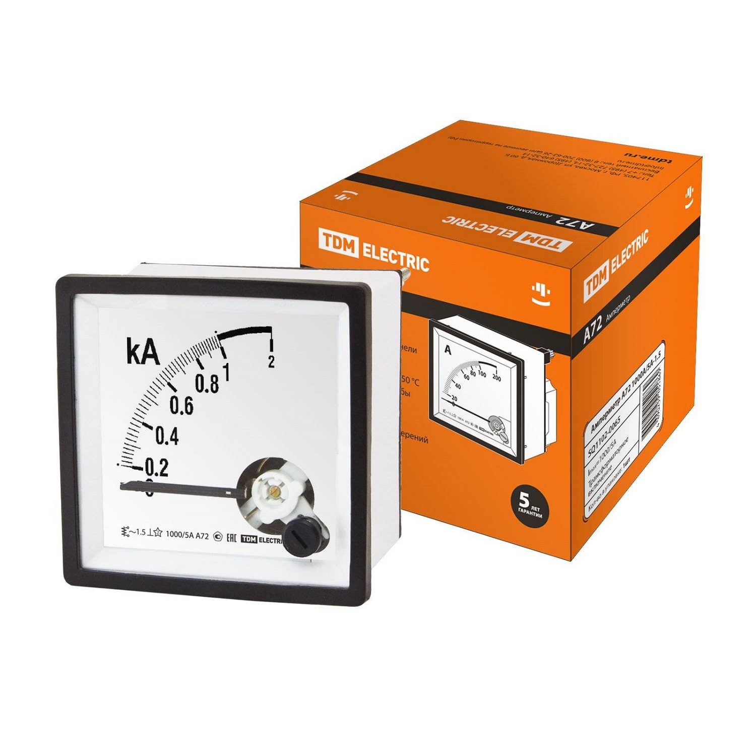 Амперметр TDM SQ1102-0065
Амперметр TDM SQ1102-0065