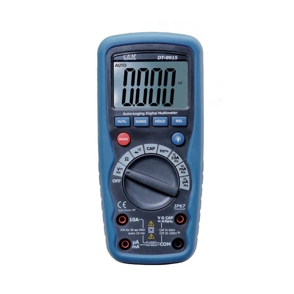 Мультиметр цифровой CEM DT-9915
Мультиметр цифровой CEM DT-9915