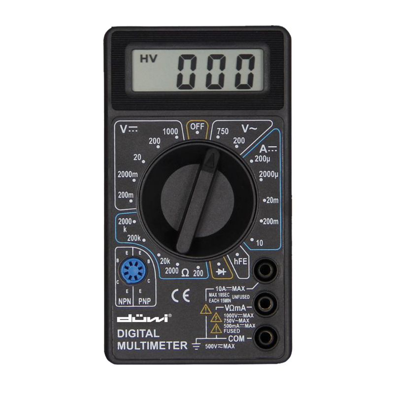 Мультиметр цифровой Duwi 26043 1
Мультиметр цифровой Duwi 26043 1