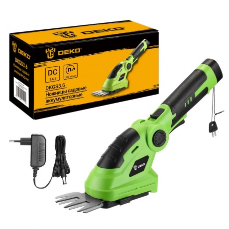 Ножницы садовые аккумуляторные DEKO DKGS3.6
Ножницы садовые аккумуляторные DEKO DKGS3.6