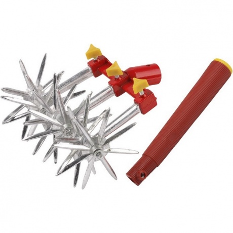 Культиватор GRINDA 6-ти звездочный, алюминиевый, с пластиковой ручкой, (8-421888)
Культиватор GRINDA 6-ти звездочный, алюминиевый, с пластиковой ручкой, (8-421888)