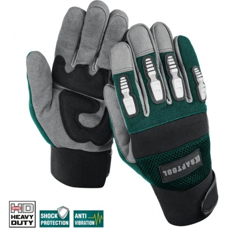 Перчатки KRAFTOOL Extrem, L (9), профессиональные комбинированные, антивибрационные, противоударные (11287-L)
Перчатки KRAFTOOL Extrem, L (9), профессиональные комбинированные, антивибрационные, противоударные (11287-L)