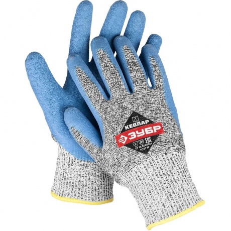 Перчатки ЗУБР S, для защиты от порезов с рельефным латексным покрытием (11277-S)
Перчатки ЗУБР S, для защиты от порезов с рельефным латексным покрытием (11277-S)