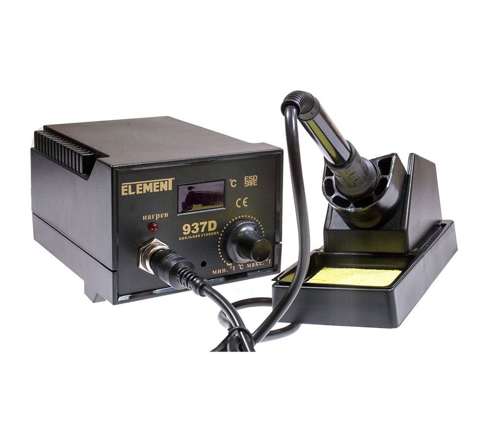 Станция паяльная Element 937D
Станция паяльная Element 937D