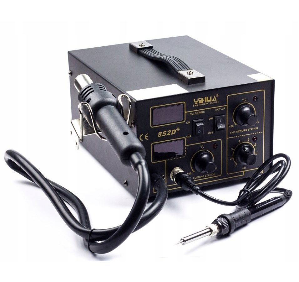Станция паяльная Yihua 852D+
Станция паяльная Yihua 852D+