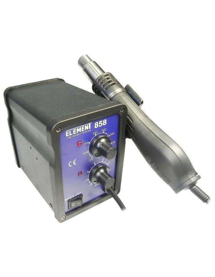 Станция паяльная Element 858 700Вт
Станция паяльная Element 858 700Вт