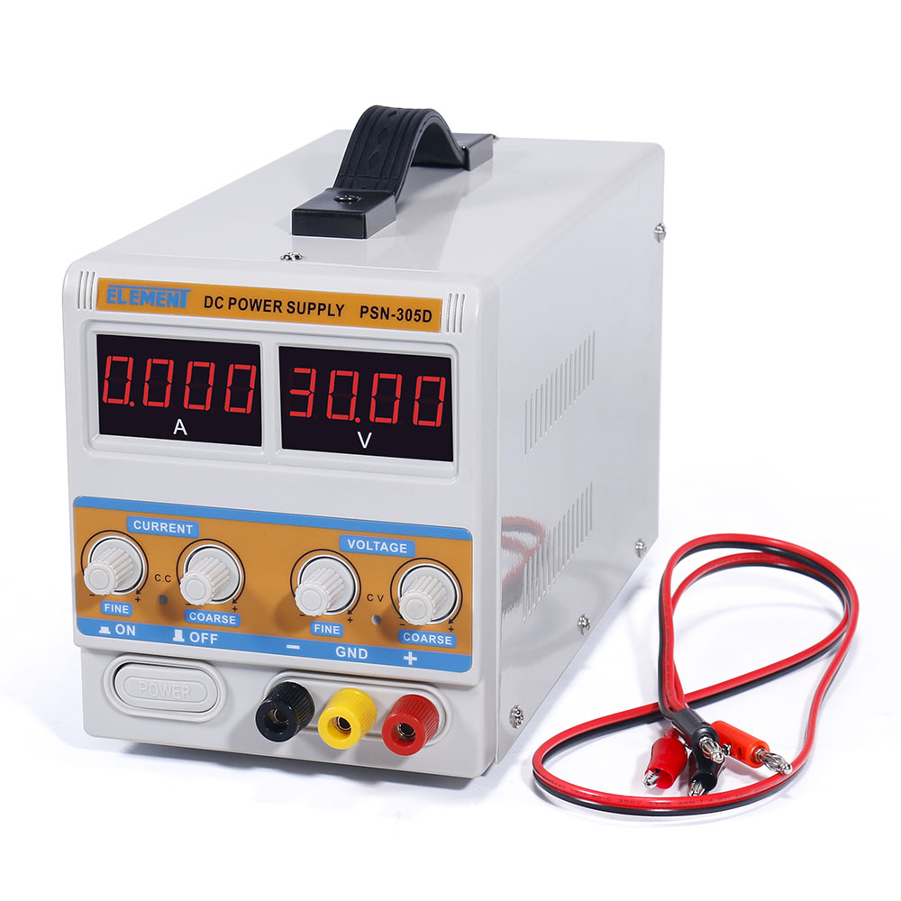 Лабораторный блок питания ELEMENT 305D, 30В, 5А
Лабораторный блок питания ELEMENT 305D, 30В, 5А