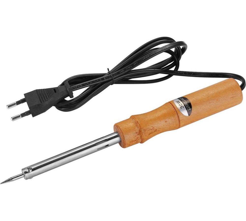Паяльник с деревянной ручкой DEKO SI01, 30 Вт/220 В
Паяльник с деревянной ручкой DEKO SI01, 30 Вт/220 В
