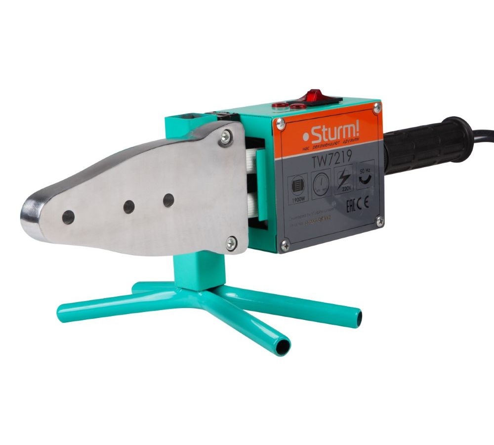 Аппарат для сварки пластиковых труб Sturm! TW7219
Аппарат для сварки пластиковых труб Sturm! TW7219